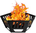 24-Inch Portable Fire Pit with Carry Bag| by ICokin