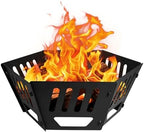 24-Inch Portable Fire Pit with Carry Bag| by ICokin