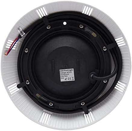 DONSU AC12V RGB Submersible LED Swimming Pool Light Spa Light 7 Colors Changing Underwater Light for Inground Swimming Pools, Home Aquariums, Fountains, and Ponds IP68 Waterproof (45W) - Image 5