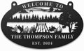 Personalized Lake Dock Metal Sign Custom Outdoor Family Lake Lot Sign for Dock Boathouse Cabin Cottage Lakeside Wall Decor Gift for Lake House Owners by HZYCYYFC