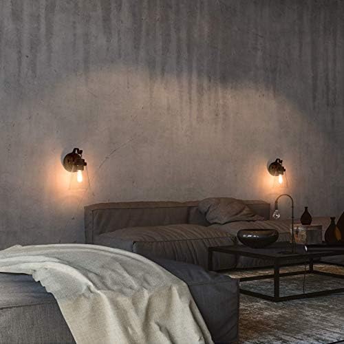 LNC Outdoor Wall Light Fixtures, Exterior Wall Mount with Clear Glass Shade, Outdoor Wall Sconce in Matte Antique Silver Finish, E26 Socket - Image 7