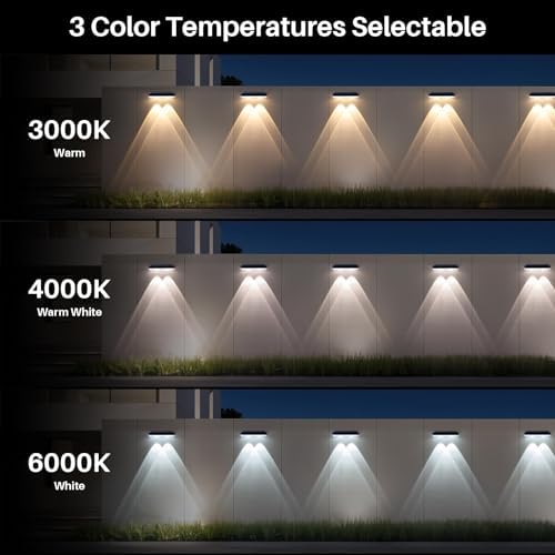 Solar Lights Outdoor for Fence, Wall, Step, Deck, Railing, Porch, Address - Image 3