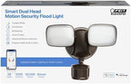 Feit Electric Smart Outdoor Flood Lights with Motion Sensor, 28W LED WiFi Security Light with Dusk to Dawn Compatible with Alexa and Hey Google, Tunable White, 2 Head, Hardwired, S9DFL/CCT/MOT/BZ/AG - Image 2