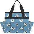 Paw Garden Tool Bag Organizer Heavy Duty Dog Paw Gardening Tote Bag with 10 Pockets for Women Men Gardening Gifts by Home