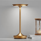 LED Cordless Table Lamp 6000mAh Rechargeable Battery Outdoor Light Bronze by SHANGCAI