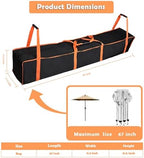 Large Tent Storage Bag 67X11.5X11.5in with Handles，10 * 10ft - Image 3