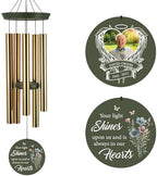 ASTARIN Personalized Wind Chimes in Memory of a Loved One, Bereavement Gifts for Loss of Father, Memorial Gifts Sympathy Deep Tone Wind Chimes for Outdoor, 30/36 inch Garden Decor(Produced in Texas) by Astarin