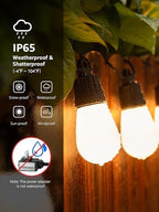 Lepro ZB1 AI Smart Outdoor String Lights, 100(88+12) ft RGB+IC+Warm White - Image 4
