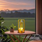 Rechargeable Table Lamp, 4000mAh Battery-Operated Cordless (Gold-2) - Image 5