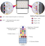 CLY Color Changing Solar Lights with Remote RGB Outdoor Solar Flood Light - Image 6