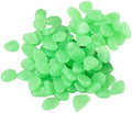 Glow in The Dark Pebbles 1200 Pcs The Garden of Light On The Dark Pebbles for Yard Rock and Manwalk Decoration Fairy Tale DIY Decorative Luminous Stone(Green) by Unknown