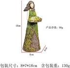 Fairy Tale Forest Girl Bird Feeder Garden Statue-Yard Lawn Decoration Sculpture-Resin Home Decorations Lawn Decorations - Image 2