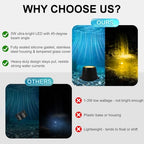 Wired Submersible LED Pond Lights with Stainless Steel Housing - Image 4