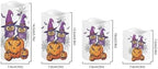 Pumpkin Lantern Owl Flameless Candles with Remote Color Changing Pillar Candles Battery Operated Tea Light for Halloween Party Decor Led Electric Candles Outdoor Home Decorations - Image 2
