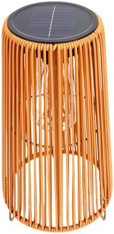 ASHATA Solar Rattan Lantern Outdoor Decor for Garden Patio Table - Image 7