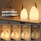 uuffoo 2 Pack Rechargeable Portable Table Lamp with Remote - Image 4