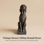 19'' H Mother Bear Hugging Cub Garden Statue, Resin Sculpture Decor,Black - Image 6