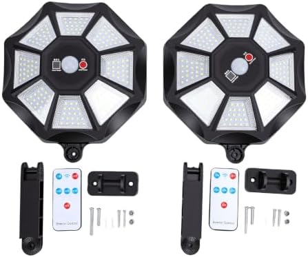 Luocute Solar Lights Outdoor, 3 Modes Motion Sensor Spotlights with 168 LED Beads 6500K for Yard Garden Driveway, Waterproofing Outdoor Lights Solar Powered for Patio Lawn Backyard - Image 7