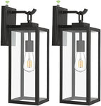 hykolity Large Dusk to Dawn Outdoor Lighting, 18 Inch Outdoor Wall Lights by hykolity