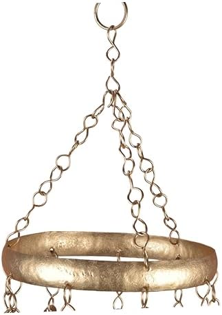 Rustic Wind Chimes for Outside – 18" Handmade Metal Hanging Bells – Garden Decor for Outside Yard Porch Patio – Outdoor Wind Chimes Bronze Finish – Boho Yard Decorations - Image 6