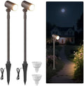 Cheopha 12V Landscape Path Light Aluminum Adjustable Spotlights 5W 2-Pack by Cheopha