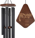 ASTARIN Personalized Name Memorial Wind Chimes, Sympathy Gift for Loss of Lover Mom Dad, Bereavement Deep Tone Wind Chimes for Outside in Memory Gift, Decor Outdoor Garden Patio by Astarin