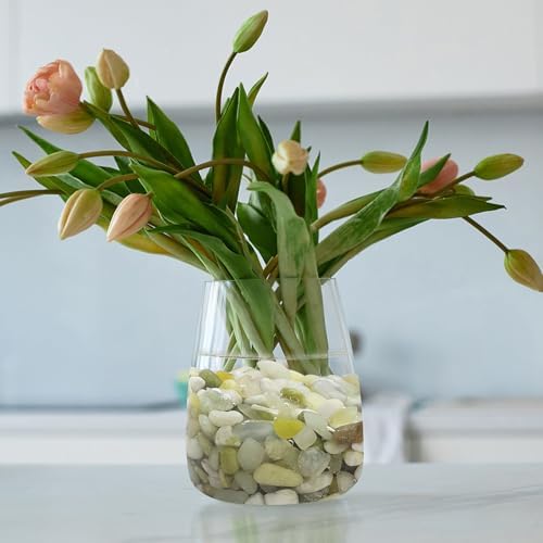 10LB Jade Pebbles for Landscaping, 0.7-1.2 Inch Natural Decorative Stones, Polished River Rocks for Succulent,Planters, Landscaping, Vase, Flowerpot, Indoor Plants and Outdoor Garden Decoration - Image 5