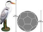 Design Toscano Gray Heron Coastal Bird Statue - Image 7