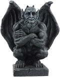 Ebros Winged Watchman Gothic Troll Gargoyle Statue Night Sentry Guardian Gargoyle Decorative Figurine 6.5" Tall by EbrosGift