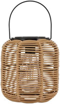 Solar Lantern Outdoor Hanging Solar Powered Decorative Rattan Lamp for Table Patio Garden Yard Porch Tungsten Desktop Tree Trail Home Decoration by Unknown