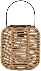 Solar Lantern Outdoor Hanging Solar Powered Decorative Rattan Lamp for Table Patio Garden Yard Porch Tungsten Desktop Tree Trail Home Decoration by Unknown