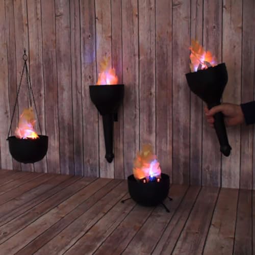 3D Artificial Flame Light, Single‑Unit Fake Fire Lamp - Image 4