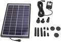 Solar Fountain Pump 12V 6W ABS AntiClogging Filter Solar Powered for Floating Decorations by Srliya