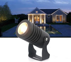 Outdoor LED Spotlights a Beam of Light Floodlight 180° Rotation Patio Glare Long Shot Beam Lamp IP65 Waterproof AC/DC12-24V Spotlight for Garden Path Building Walkway Landscape Lights by Unknown