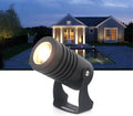 Outdoor LED Spotlights a Beam of Light Floodlight 180° Rotation Patio Glare Long Shot Beam Lamp IP65 Waterproof AC/DC12-24V Spotlight for Garden Path Building Walkway Landscape Lights by Unknown
