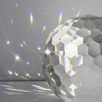 Clear Glass Crystal Ball Prism Suncatcher Rainbow Maker, Crystals Prisms for Window, Feng Shui, Home Office Garden Decoration (150mm/5.9inch) - Image 2