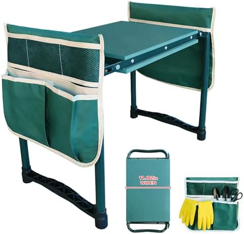 Garden Kneeler and Seat Gift for Women, Men, Seniors, Mom, Dad by PEAKCLOUDS