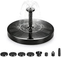 Solar Bird Bath Fountains, 2026 Upgrade 1.4W Solar Fountain Pump with 6 Nozzles, Free Standing Floating Solar Powered Water Fountain Pump for Bird Bath, Garden, Pond, Water Feature Outdoor (1, 5.1in) by BNGXR
