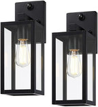 GRUENLICH Outdoor Wall Light Fixture Dusk to Dawn, PIR Motion by GRUENLICH