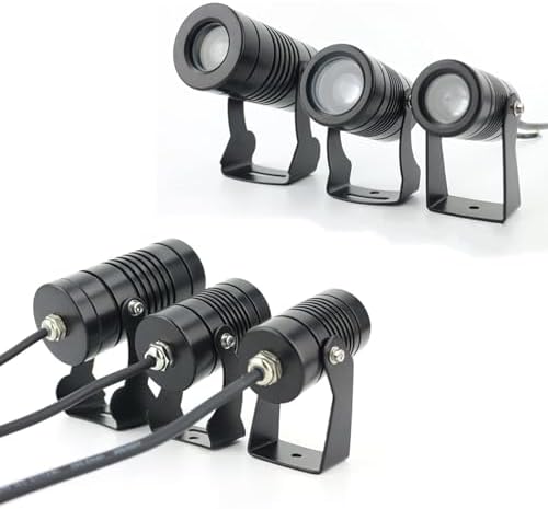LED Rotation Spotlight - IP67 Outdoor Wall Projector Light, Narrow Beam Landscape Lighting, DC24V/AC85-265V Waterproof Floor Lamp for Building Exteriors - Image 7