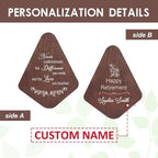 Retirement Wind Chimes Personalized, Retirement Gifts for Woman/Man, Teachers/Worker, Customized Wind Chimes, Decorative Wind Chimes Outdoor - Image 4