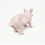 Cute Pink Pig Garden Statue, 26-Inch Resin Farm Pig Figurine, Weatherproof Lawn Ornament, Outdoor Pig Sculpture for Front Yard, Backyard, Patio - Image 5
