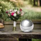 Gazing Ball Reflective Sphere Mirror Polished 20cm Stainless Steel - Image 5