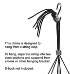 Woodstock Chimes Signature Collection, Bells of Paradise, Silver 44", Decor Designs Wind Chimes for Outdoor, Patio, Home or Garden Décor (BPLS) - Image 5