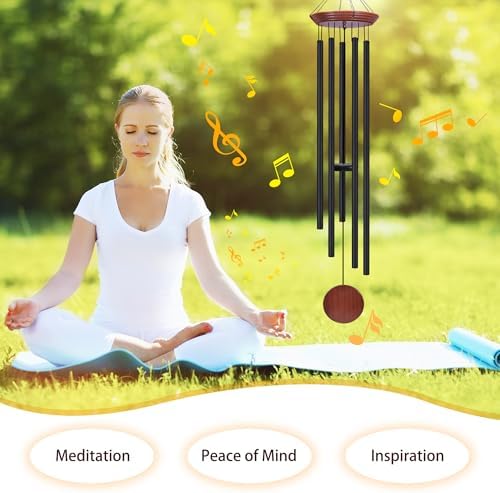 Toodour 60" Extra Large Memorial Wind Chimes for Outside - Image 2