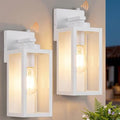 BesLowe Upgraded Dusk to Dawn Outdoor Wall Lights, White, 2-Pack by BringYourBrightFuture