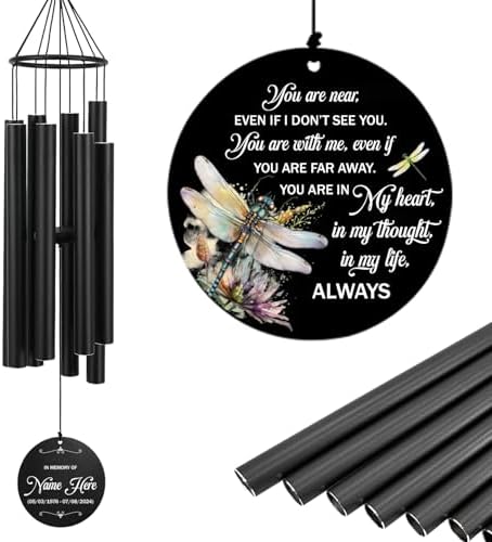 Sympathy Gifts for Loss of Mom, Wind Chime Loss Loved One, Sympathy Wind Chimes Mother/Father, in Loving Memory Wind Chime, Bereavement/Sympathy Gifts for Remembrance by ExtrabilyOfficial