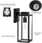 hykolity Large Size Outdoor Wall Lights,16 Inch Wall Lantern - Image 3