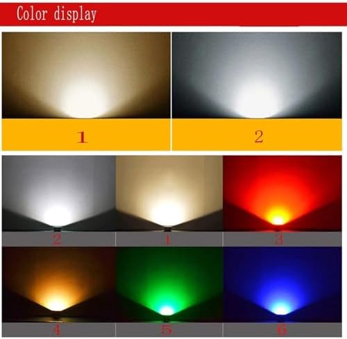 Landscape Lamp - LED Recessed Stair Spotlight, LED Beam Light, IP67 Embedded Waterproof LED Footlight, Buried Corner Wall Lamp for Outdoor Hallway, Garden, Balcony(Green) - Image 6