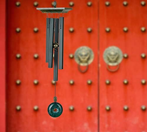 Woodstock Chimes Signature Collection, Woodstock Jade Chime, 22'' Decor Designs Wind Chimes for Outdoor, Patio, Home or Garden Décor (JC) - Image 3